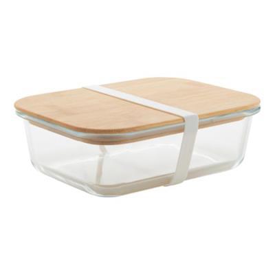 Lunch box en verre 800ml couleur nature Vittal