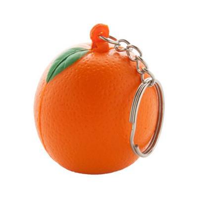 Porte-clés antistress en forme d'orange Domby