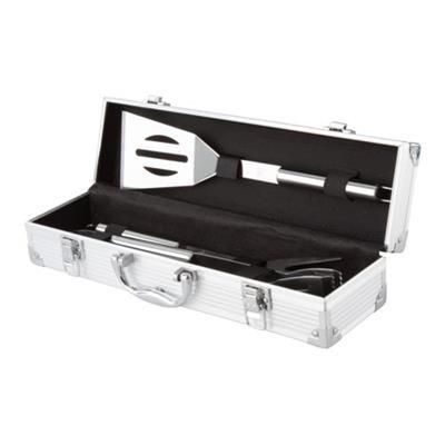 Set barbecue en acier inoxydable Carolin