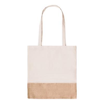Sac shopping en coton avec longues anses Lerkale