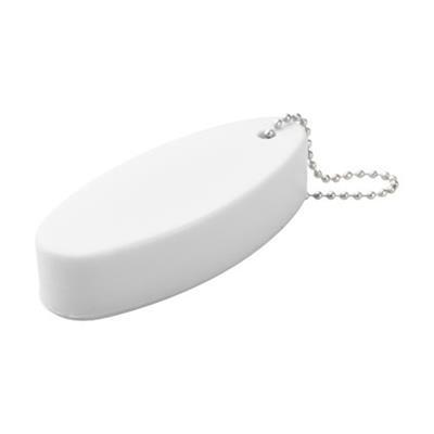 Porte-clés antistress en mousse ovale Islanne