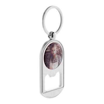 Porte-clé ouvre-bouteille en métal Bubblesse