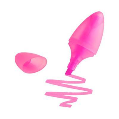 Surligneur en frome de capsule plastique Rankar