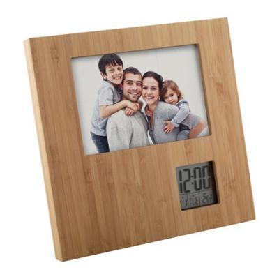 Cadre Photo en bambou multifonction Boofa