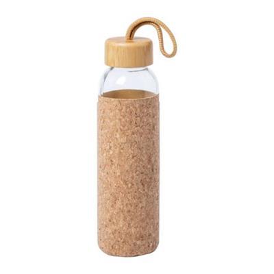 Bouteille de sport en verre transparent Trupas