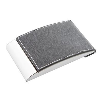 Porte-cartes de visite élégante en métal Valences