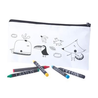 Etui à colorier en non-tissé  Skinsa
