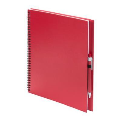 Carnet A4 à spirales de 80 pages Racye