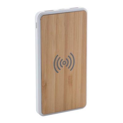 Power-bank en bambou Dickels