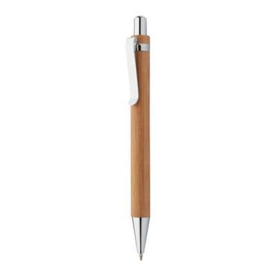 Stylo à bille en bambou réutilisable Bashamire
