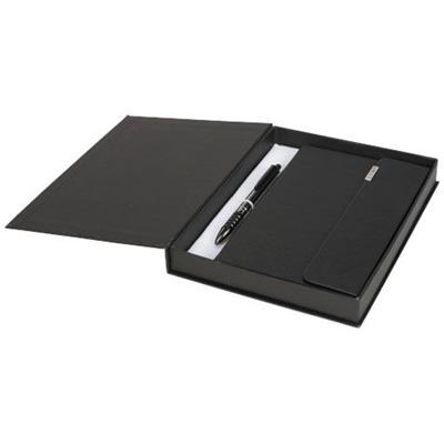 Coffret cadeau avec carnet en plastique PU Tacta