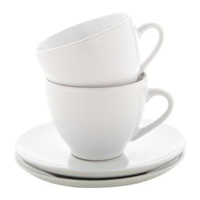 Set de 2 tasse à cappuccino en céramique Golom