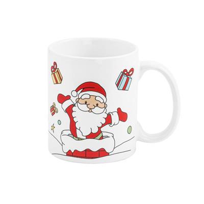 Tasse en céramique avec motif de noël Molue