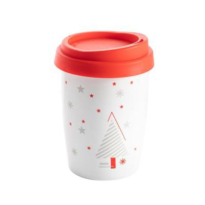 Gobelet en porcelaine avec motif Herzan