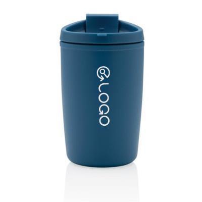 Mug en PP recyclé GRS avec couvercle à bascule Bos