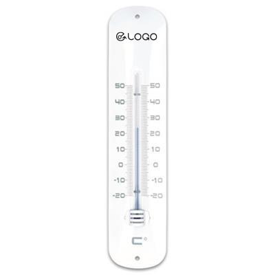 Thermomètre en métal avec alcool bleu Bouar