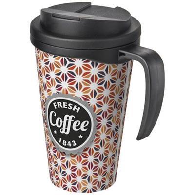Mug isolant poignée 350ml et couvercle anti fuite