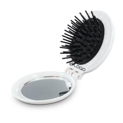 Brosse à cheveux en polystyrène avec miroir Crater