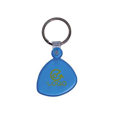 Porte clé en forme de galet en plastique PS Ejy
