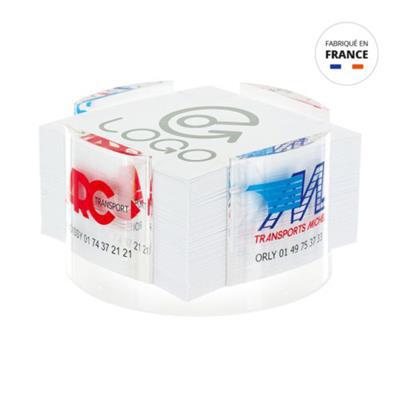Cube pour bloc papier en PMMA Siley
