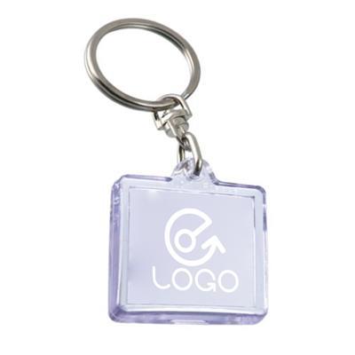 Porte-clé en plastique transparent Herta
