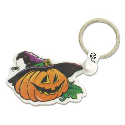 Porte-clé à thème halloween en plastique PS Corya
