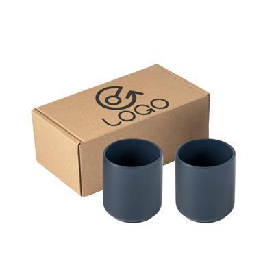 Set de tasses en céramique avec boîte Kazye