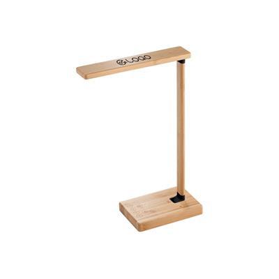 Lampe de table pliante en bambou Turel