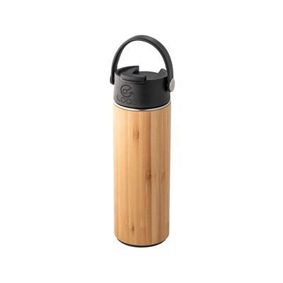 Bouteille isothermique de 440 ml en bambou Dorye