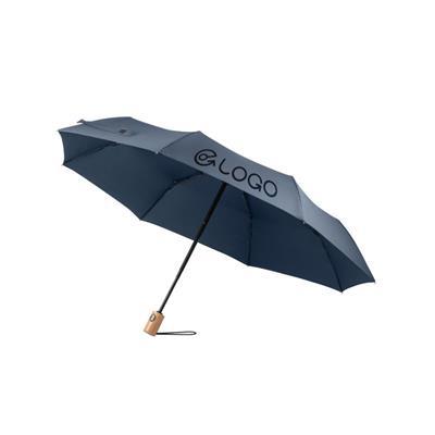 Parapluie pliable en PET recyclé Rivera
