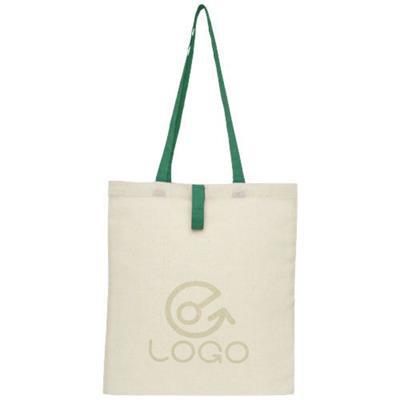 Sac shopping pliable en coton de 100 g/m² Nevade