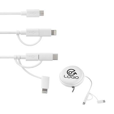 Câble USB 3 en 1 en plastique Mohye